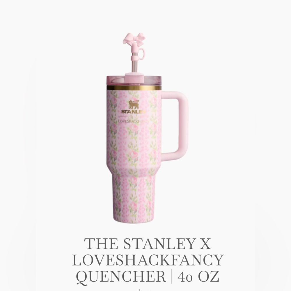 THE STANLEY X LOVESHACKFANCY QUENCHER | 40 OZ